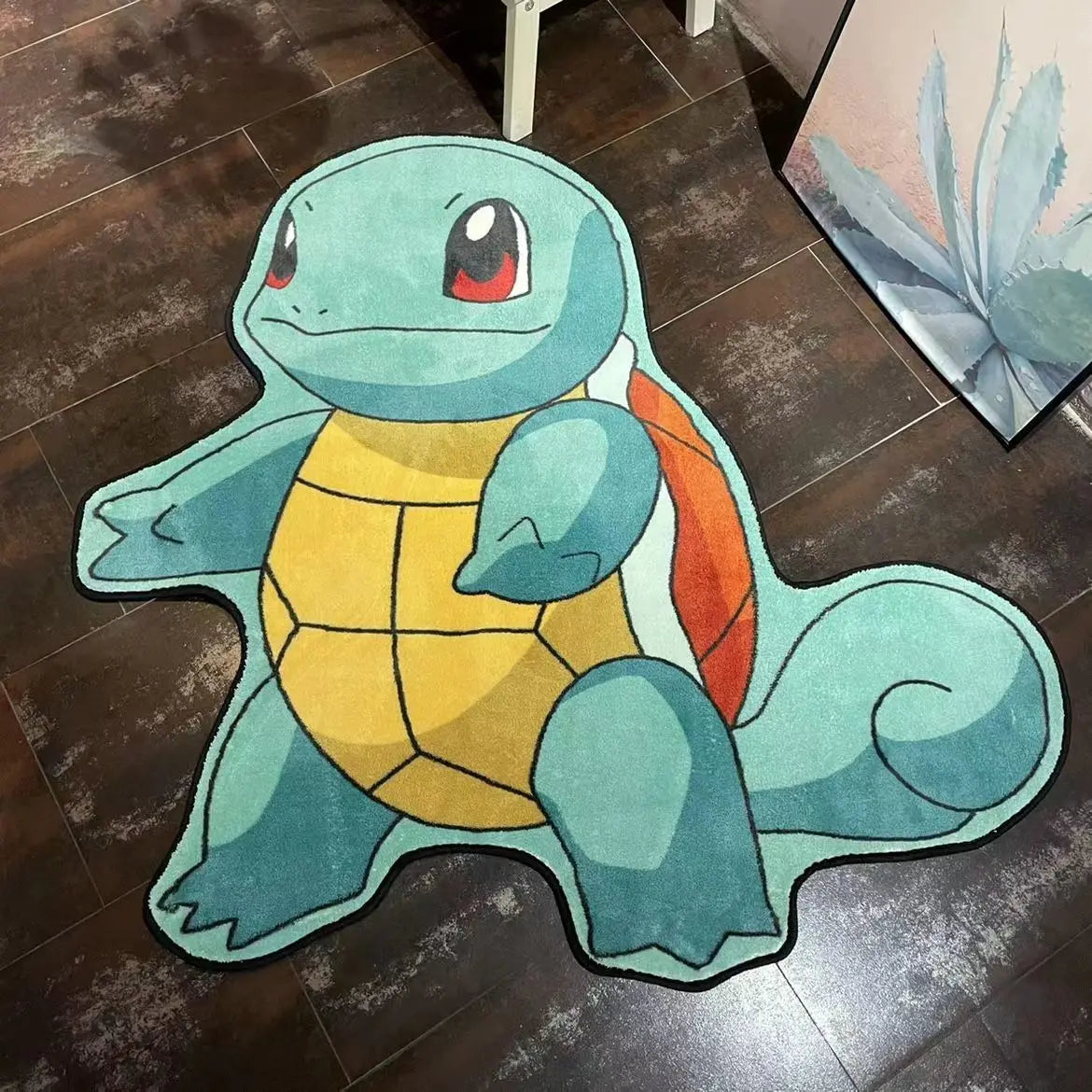 Cartoon Anime Pokemon Plush Carpet 3D Irregular Non Slip Absorbent Floor Mat Living Room Bathroom Bedside Rug Home Decor