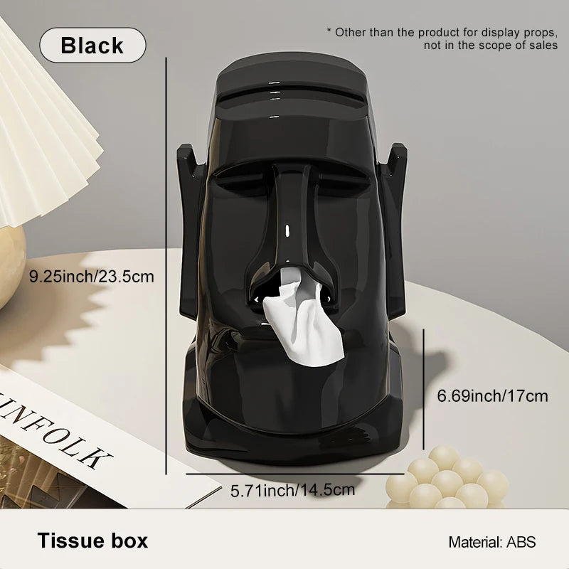 UFORU Desktop Storage Box Glasses Earphone Storage Rack Office Organizer Desk Artifact Coffee Table Porch Paper Tissue Box