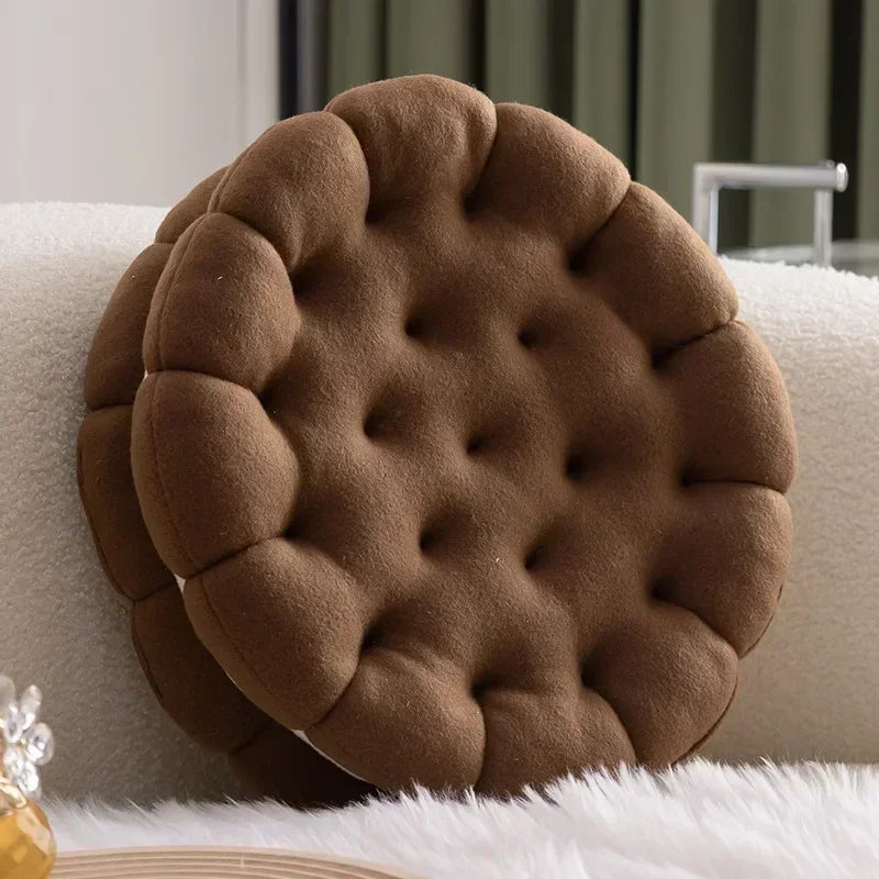 Ins Sandwich Biscuit Sofa Cushion Soft Comfortable Thick Seat Cushion Living Room Bedroom Home Decor Throw Pillow Back Cushions