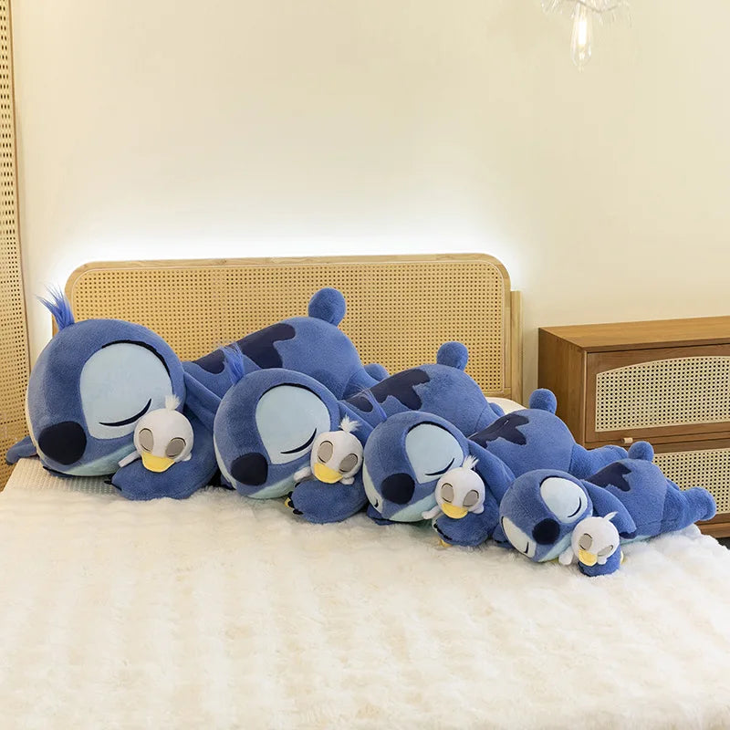 50-120Cm  Lilo & Stitch Plushie Dolls Anime Plush Toys Stitch Embrace Duck Soft Stuffed Pillow Christmas Gift for Children
